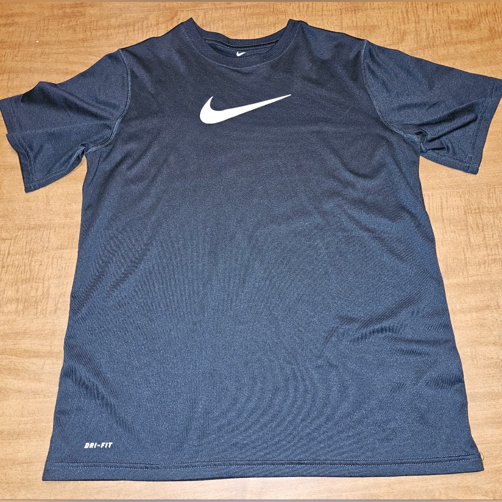 Nike Shirt Mens Small Black Pro Fitted Compression Performance Drifit Tee XL  E8